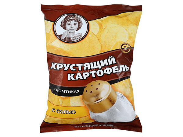Картофельные чипсы "Девочка" 160 гр. в Голицино