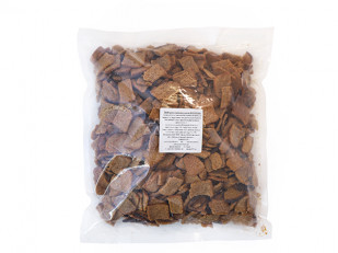 Ресторанные гренки с морской солью: Гренки черные со вкусом красной икры