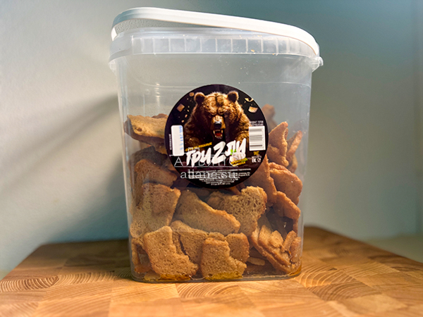 Ведро Ржаные гренки с чесноком в Голицино