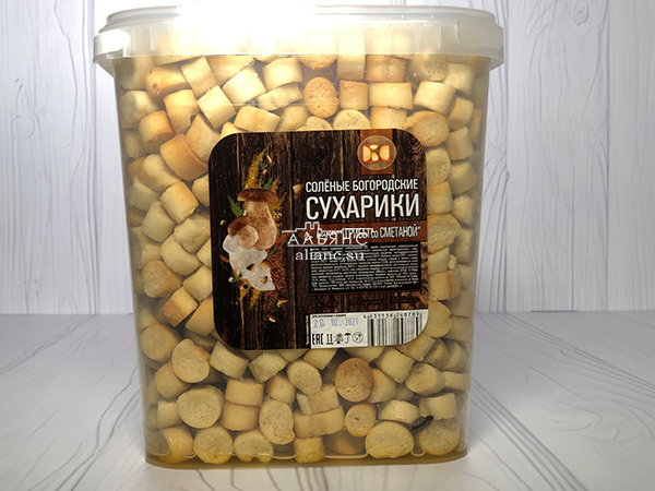 Сухарики с грибами и сметаной в Голицино