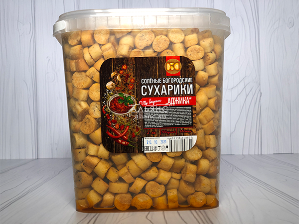 Сухарики с аджикой в Голицино