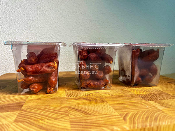 Колбаски МИНИ с сыром с/к (100 гр) в Голицино