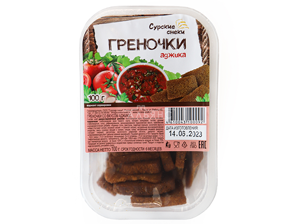 Сурские гренки с Аджикой (100 гр) в Голицино