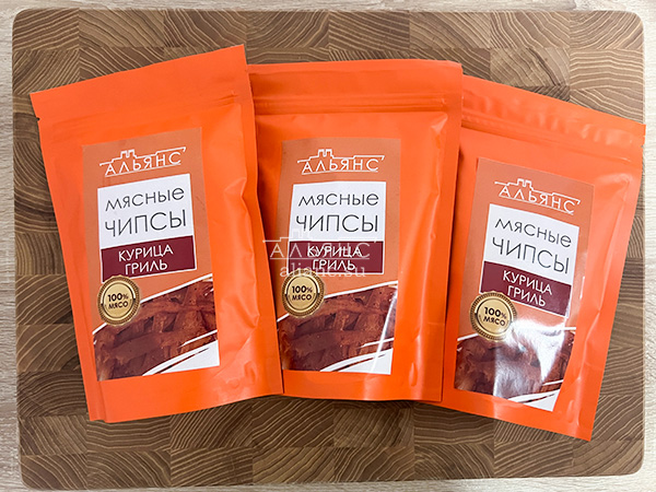 Мясо (АЛЬЯНС) вяленое курица "Гриль" 50 гр. в Голицино