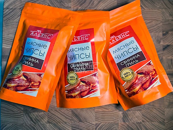 Мясо (АЛЬЯНС) вяленое свинина "Гриль" 50 гр. в Голицино