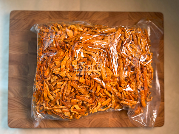 Нитка ЖАРЕНАЯ "Тайский перец" Oktobersnack 1 кг (сырный продукт) в Голицино