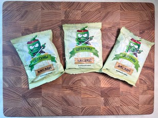 Чипсы из лаваша: Горох жареный со вкусом ВАСАБИ 