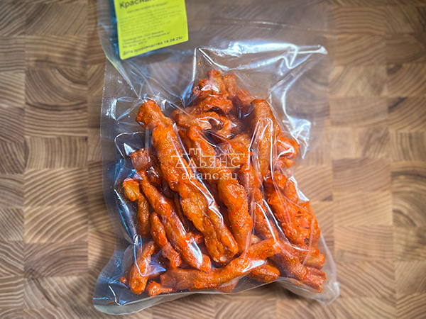 Жареный сыр СПАГЕТТИ "Красная икра" в Голицино