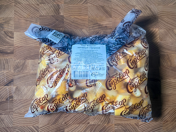 Сыр 1 кг ГОРНЫЙ СЫРОВАР (Бочонок копчёный с паприкой) в Голицино