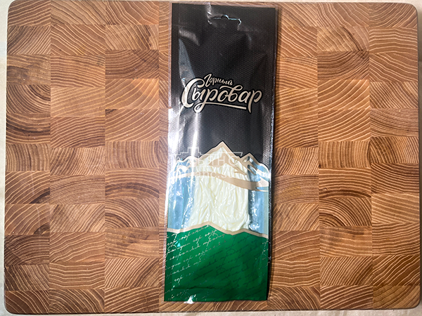 Сыр 60 гр ГОРНЫЙ СЫРОВАР (Паутинка белая с укропом и чесноком) в Голицино