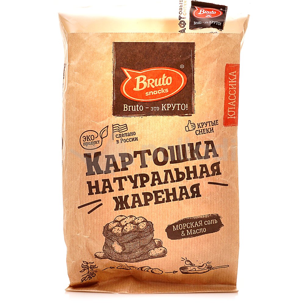 Картофель «Бруто» с солью 70 гр. в Голицино