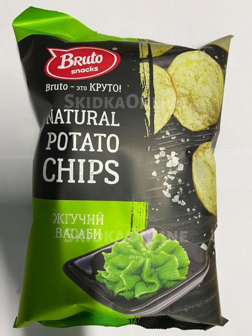 Картофель «Бруто» со вкусом васаби 70 гр. в Голицино