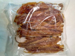 Сыр к пиву: Минтай солёно-сушёный (рваный)